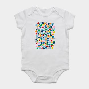 British Mosaic Multi Baby Bodysuit